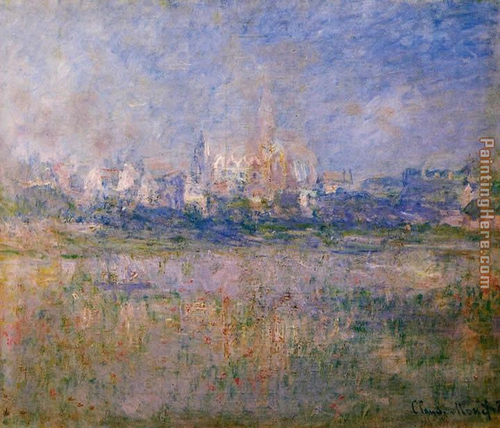 Claude Monet Vetheuil in the Fog